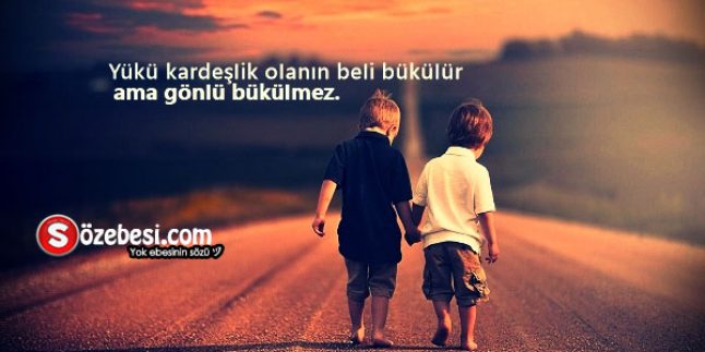 Kardeşlik Sözleri