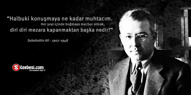 Sabahattin Ali Sözleri