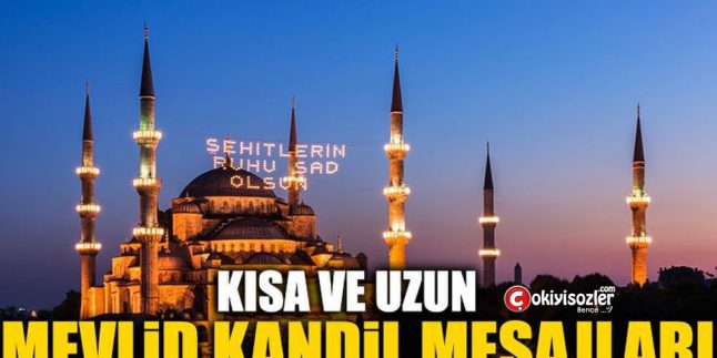 Mevlid Kandili Mesajları