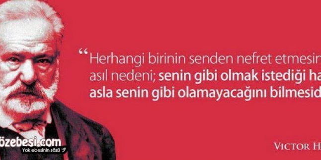 Victor Hugo Sözleri
