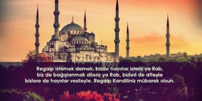 En Güzel Regaip Kandili Mesajları 2018