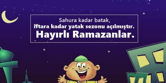 Komik Ramazan Sözleri