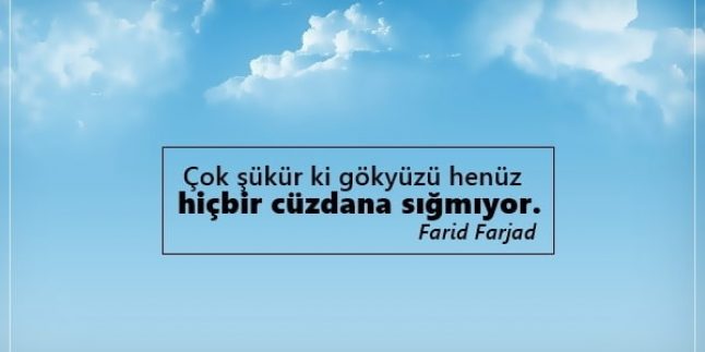 Gökyüzü İle İlgili Sözler, Gökyüzü Sözleri