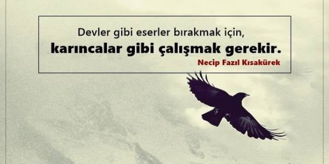 Çalışmak İle İlgili Sözler, Çalışmak Sözleri