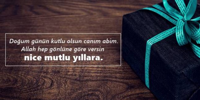 Abiye Doğum Günü Mesajları