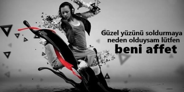 Af Dileme Sözleri, Af Dileme Mesajları