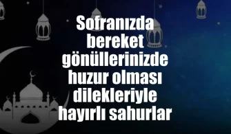 Sahur Sözleri